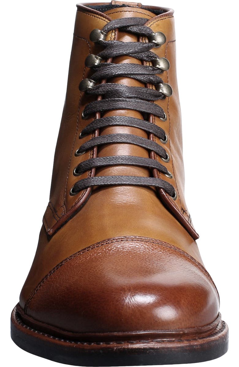 Allen Edmonds Landon Lace-Up Cap Toe Boot, Alternate, color,