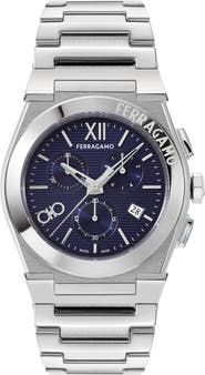 FERRAGAMO Vega Chronograph Bracelet Watch, 42mm