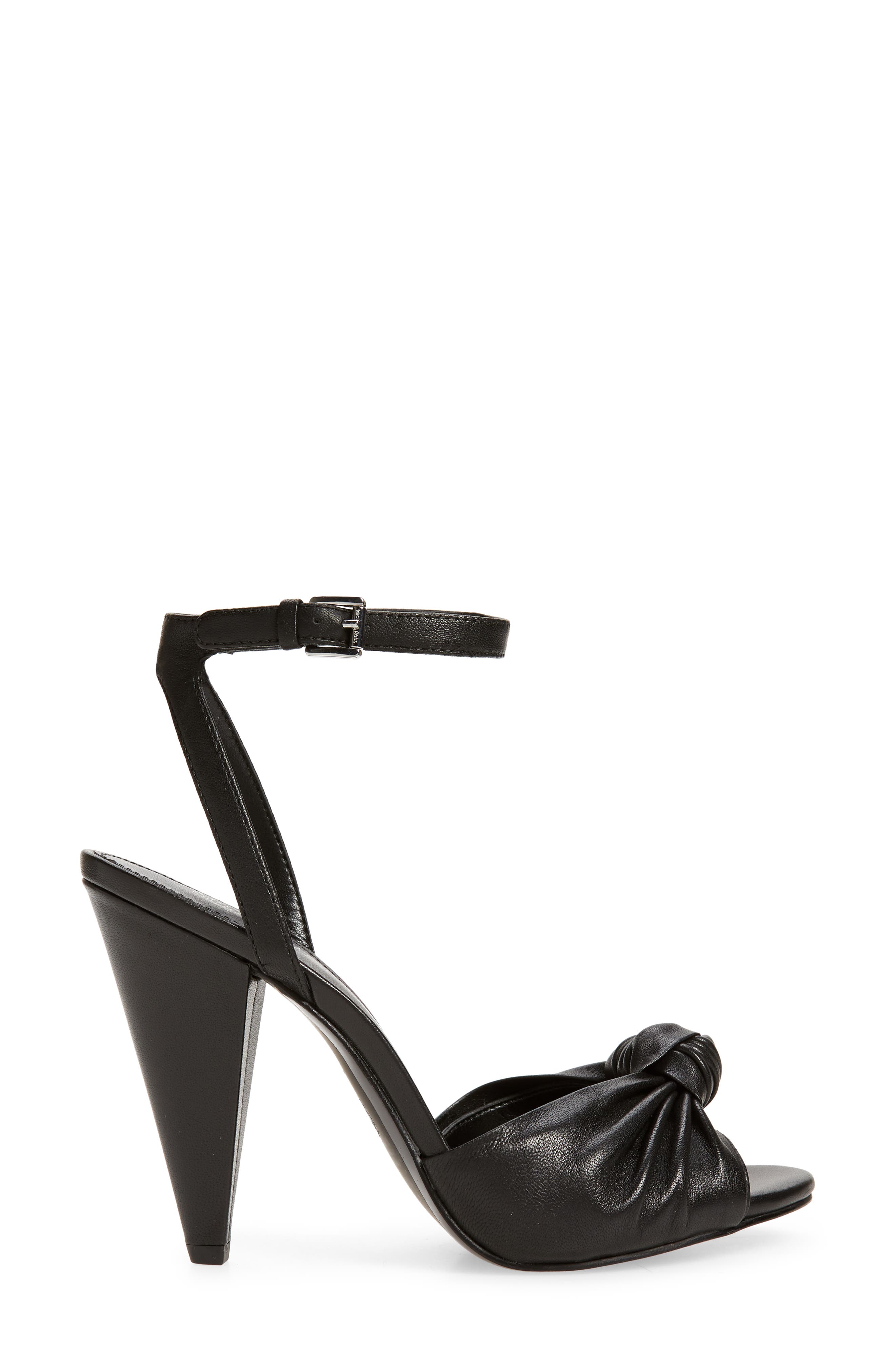 Suri Ankle Strap Sandal, Alternate, color, BLACK LEATHER
