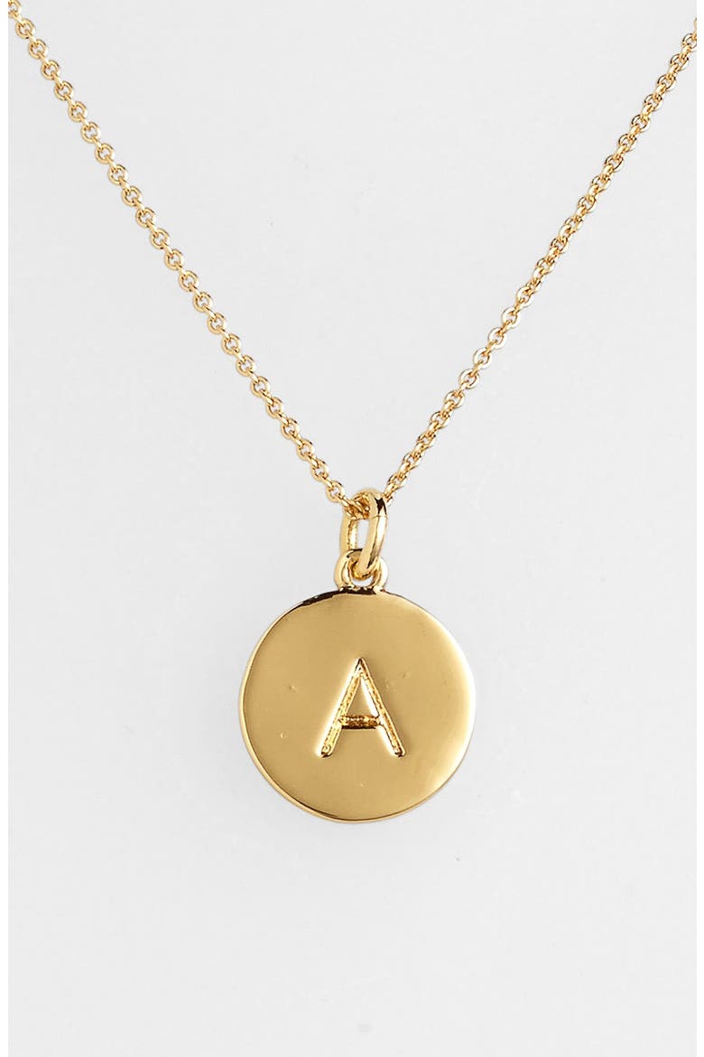 one in a million initial pendant necklace, Main, color, A- GOLD