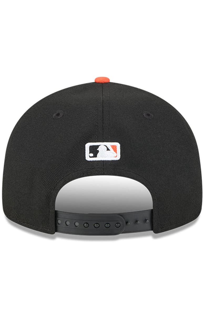 New Era Men's New Era Black San Francisco Giants Baseball Hall of Fame Retro Crown 9FIFTY Adjustable Hat, Alternate, color, Black