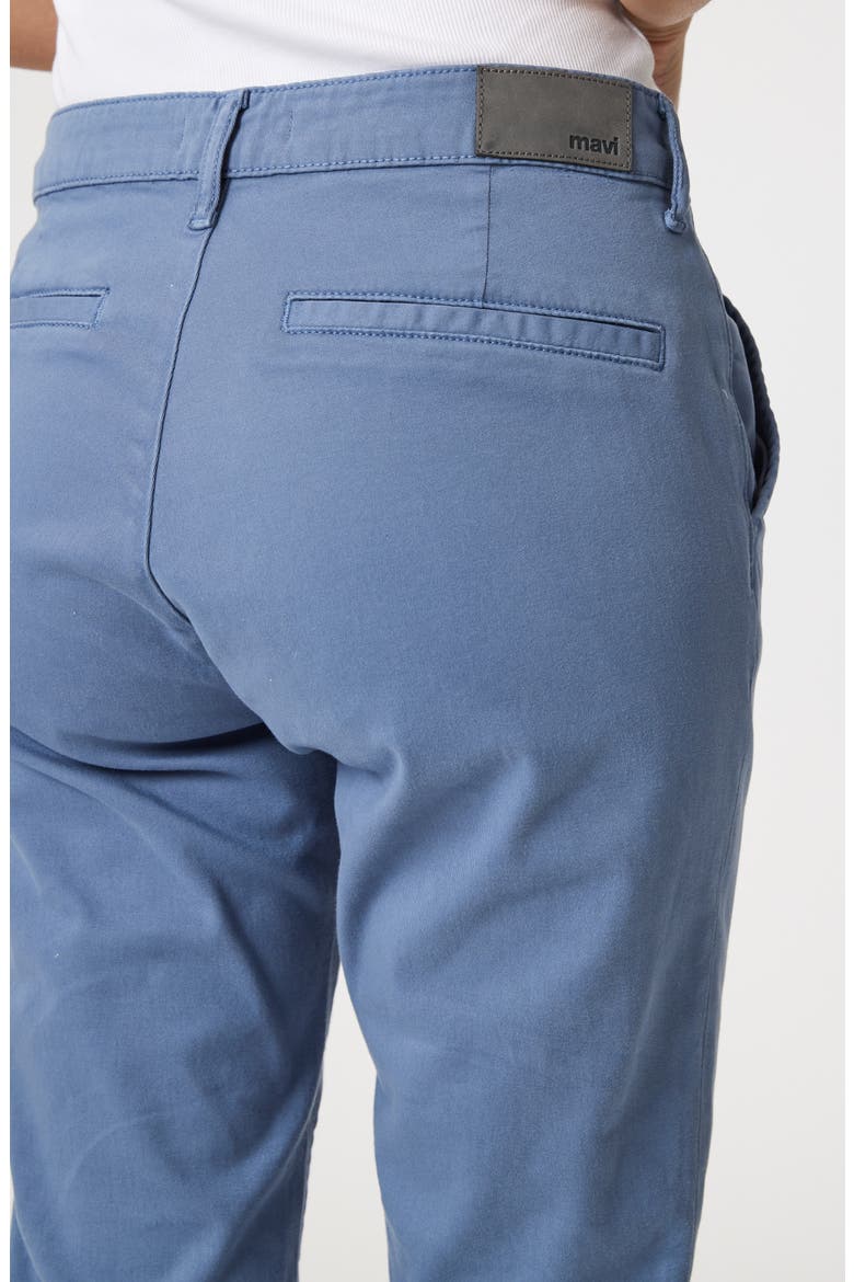 Kathleen Mid Rise Slim Stretch Twill Chino Pants, Alternate, color, RIVIERA CASUAL TWILL