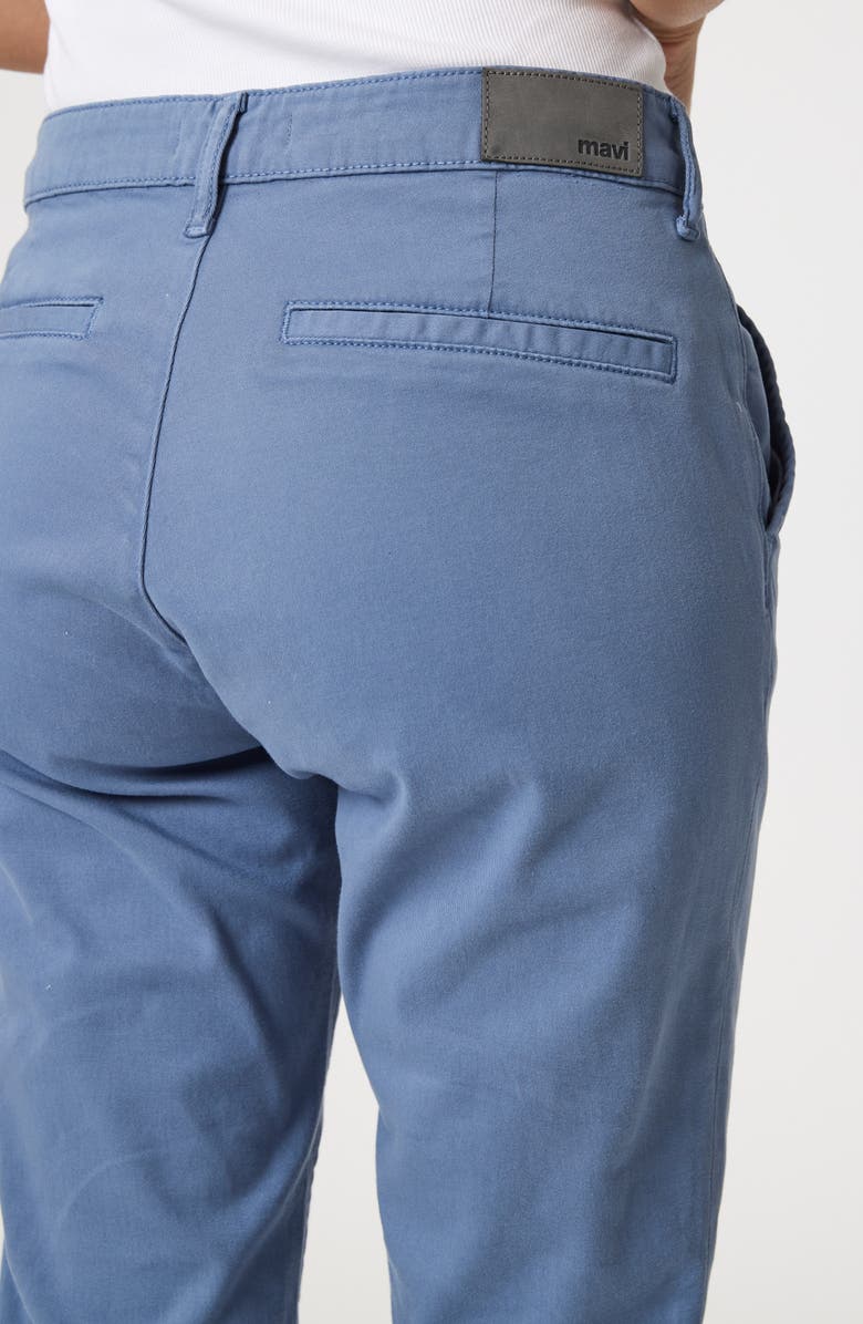 Mavi Jeans Kathleen High Waist Slim Chinos, Alternate, color, Riviera Casual Twill
