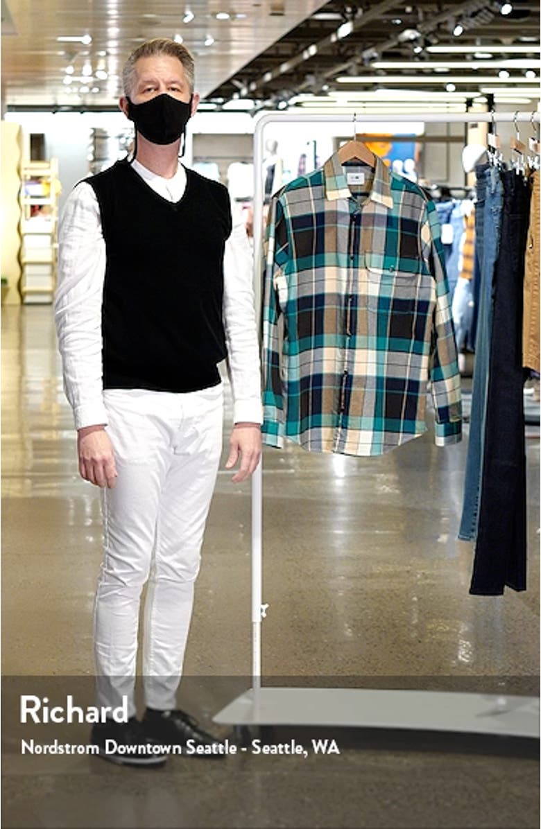 Alpha Plaid Button-Up Shirt, sales video thumbnail