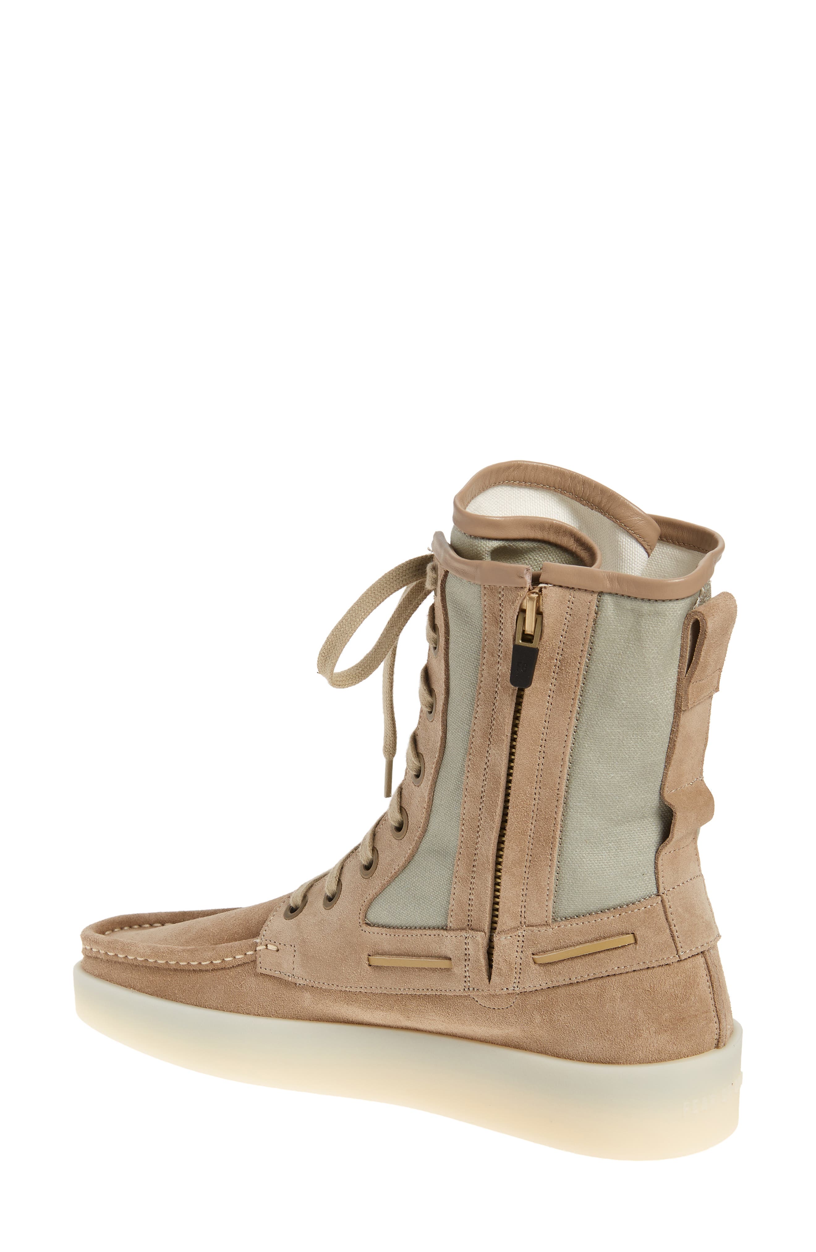 Fear of God Boat Lace-Up Boot, Alternate, color, 