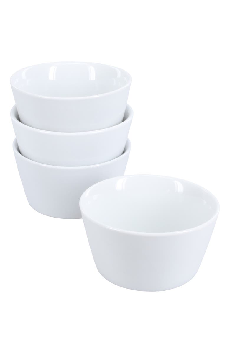 BIA Cordon Bleu Oslo Set of 4 Ramekins, Main, color, White