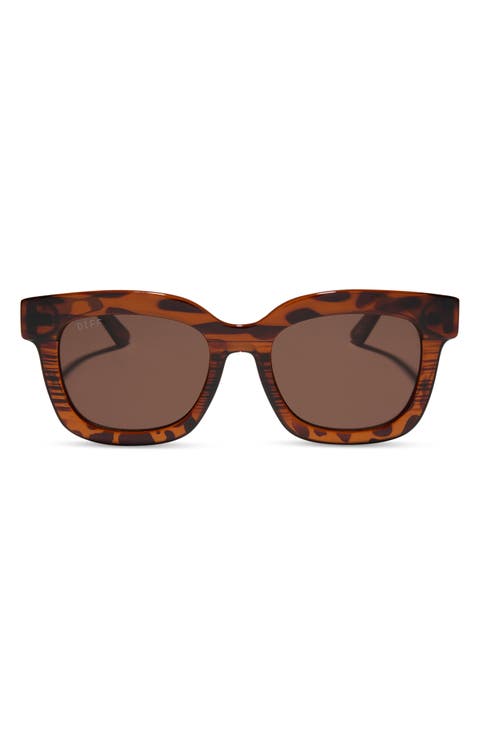 56mm Makay Square Sunglasses