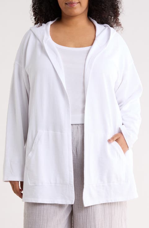 Organic Cotton Hooded Jacket (Plus)