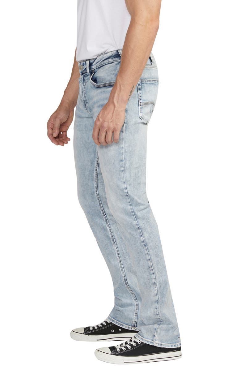 Silver Jeans Co. Allan Slim Fit Straight Leg Jeans, Alternate, color, 
