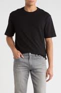KARL LAGERFELD PARIS Geometric Textured Knit T-Shirt