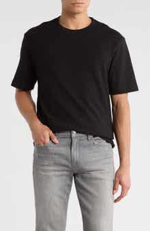 KARL LAGERFELD PARIS Geometric Textured Knit T-Shirt