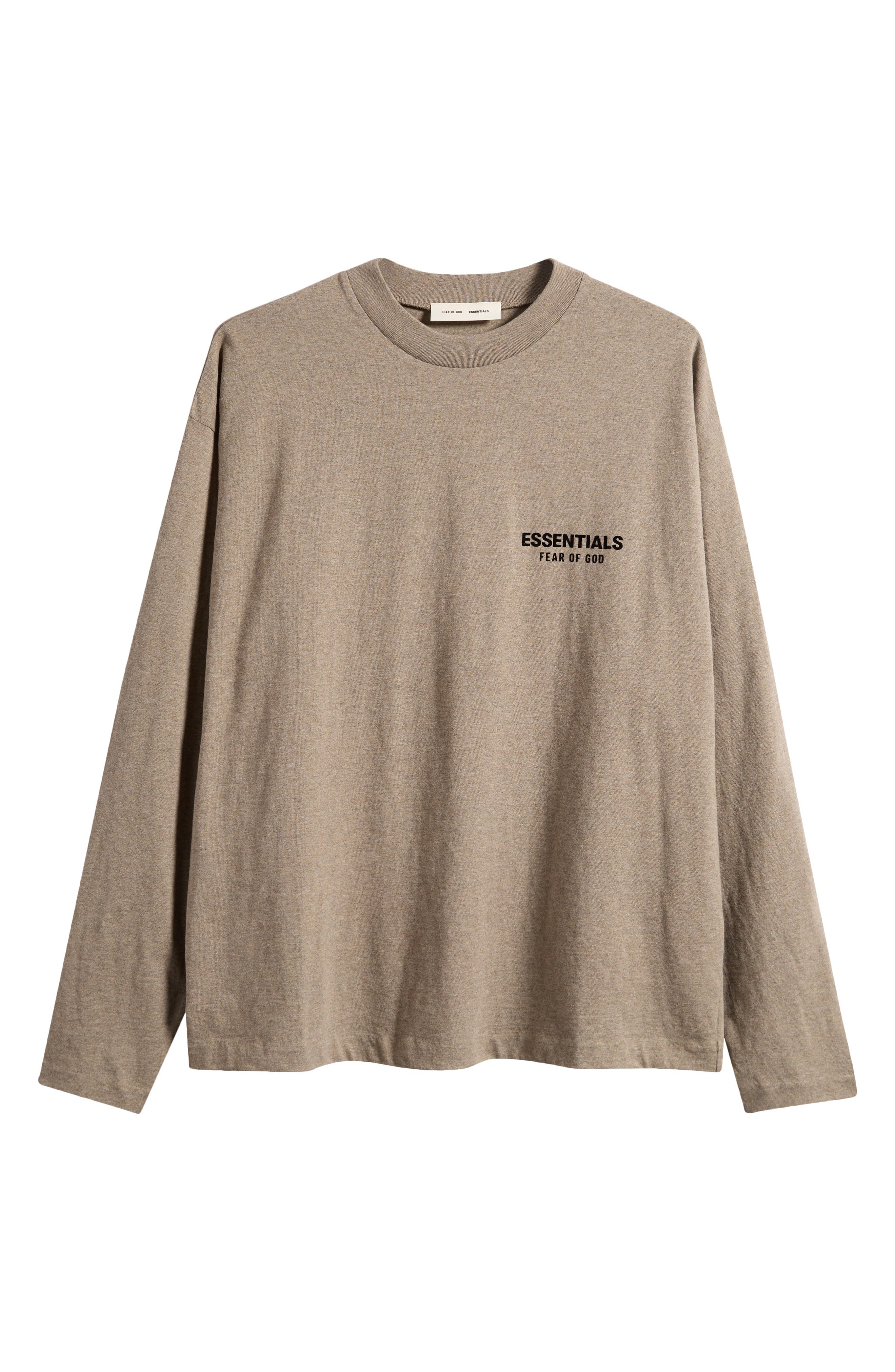 Fear of God Essentials Classic Fit Long Sleeve Logo Graphic T