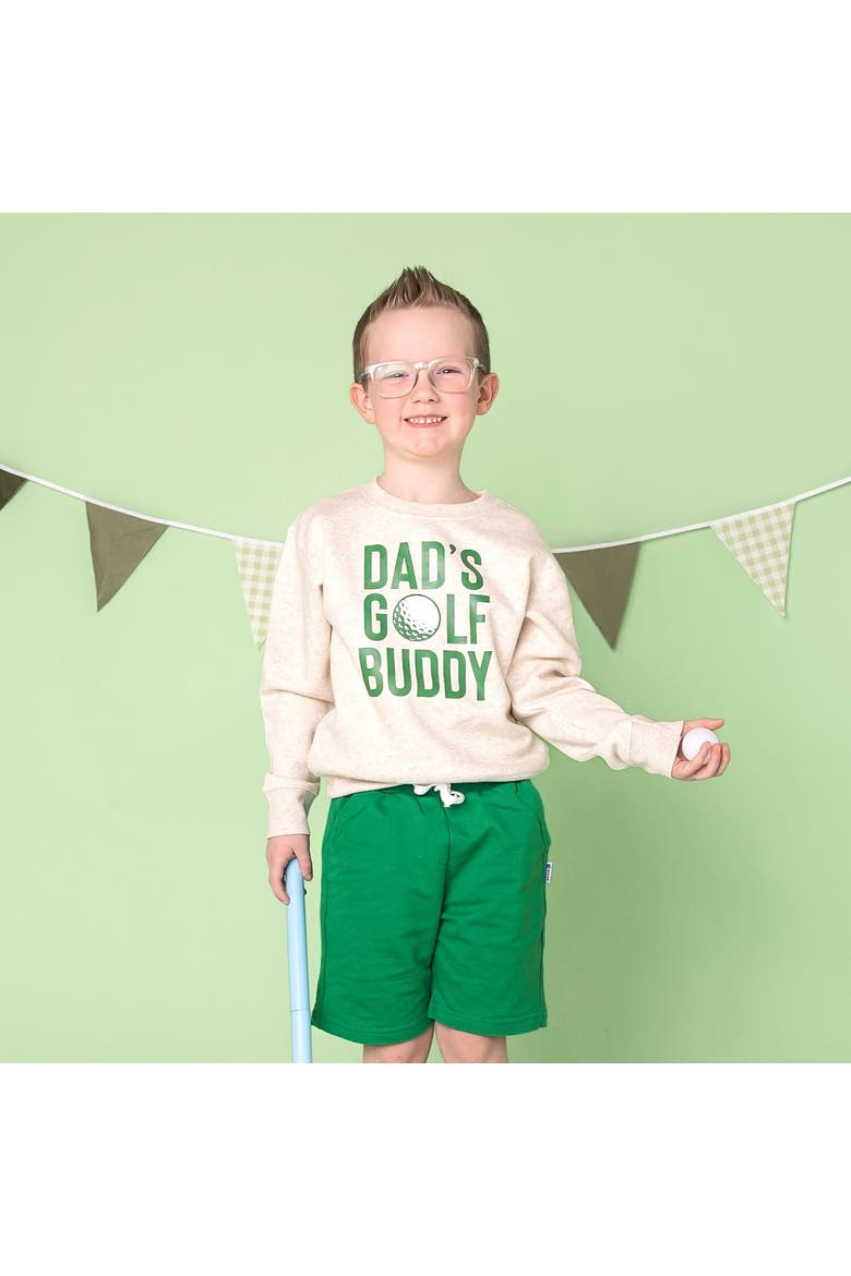 Dad's Golf Buddy Sweatshirt, Alternate, color, Natural Heather