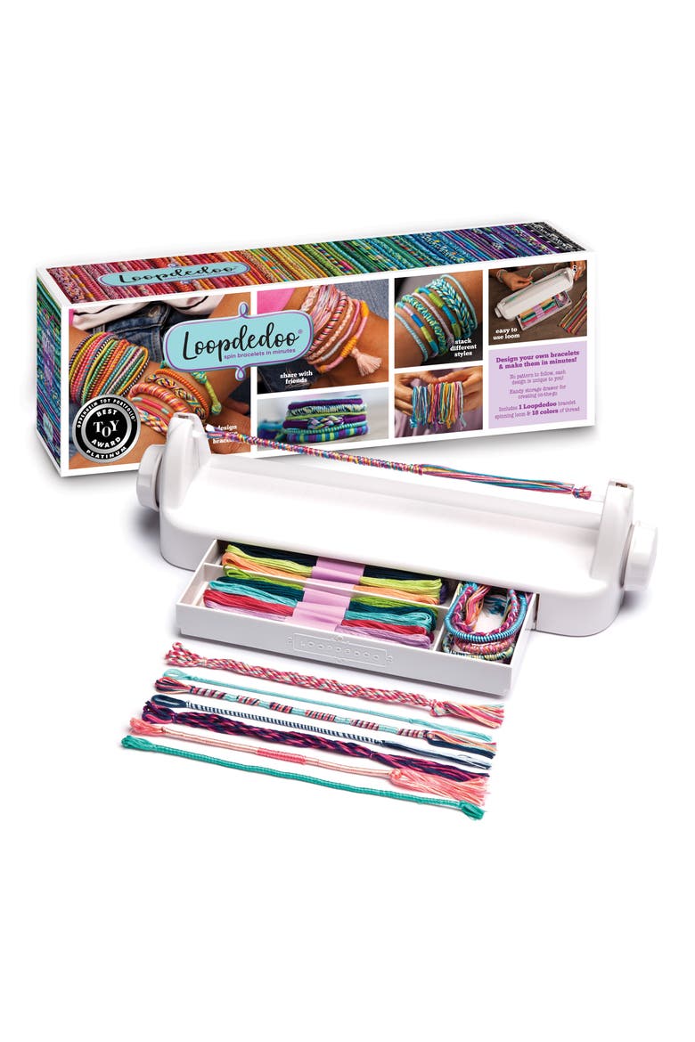 Ann Williams Loopdedoo Spinning Loom Kit, Main, color, NO COLOR