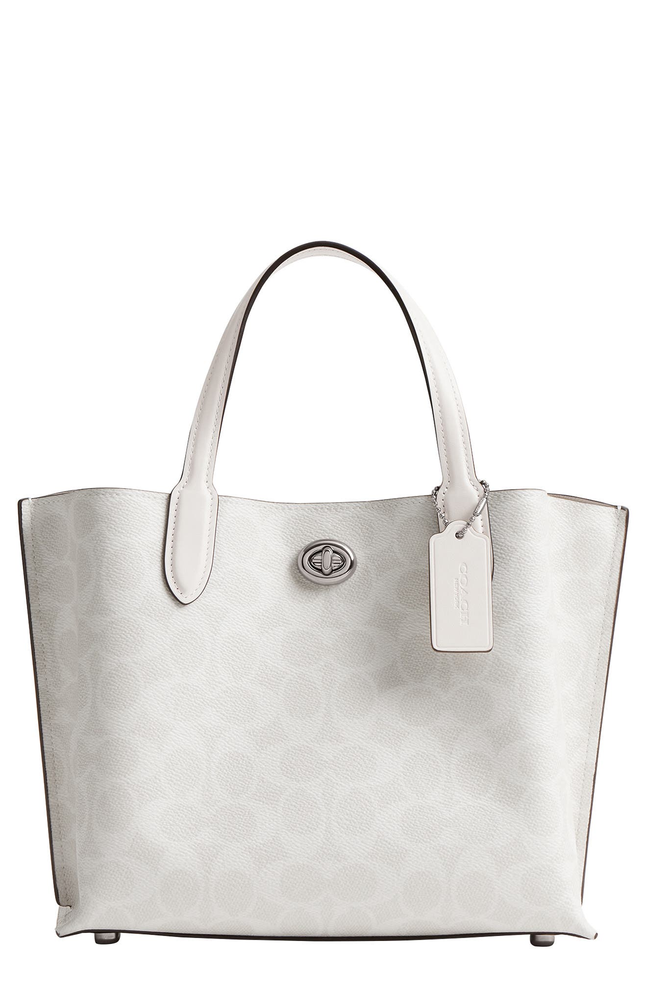 COACH Willow Signature Coated Canvas Crossbody Bag, Main, color, 