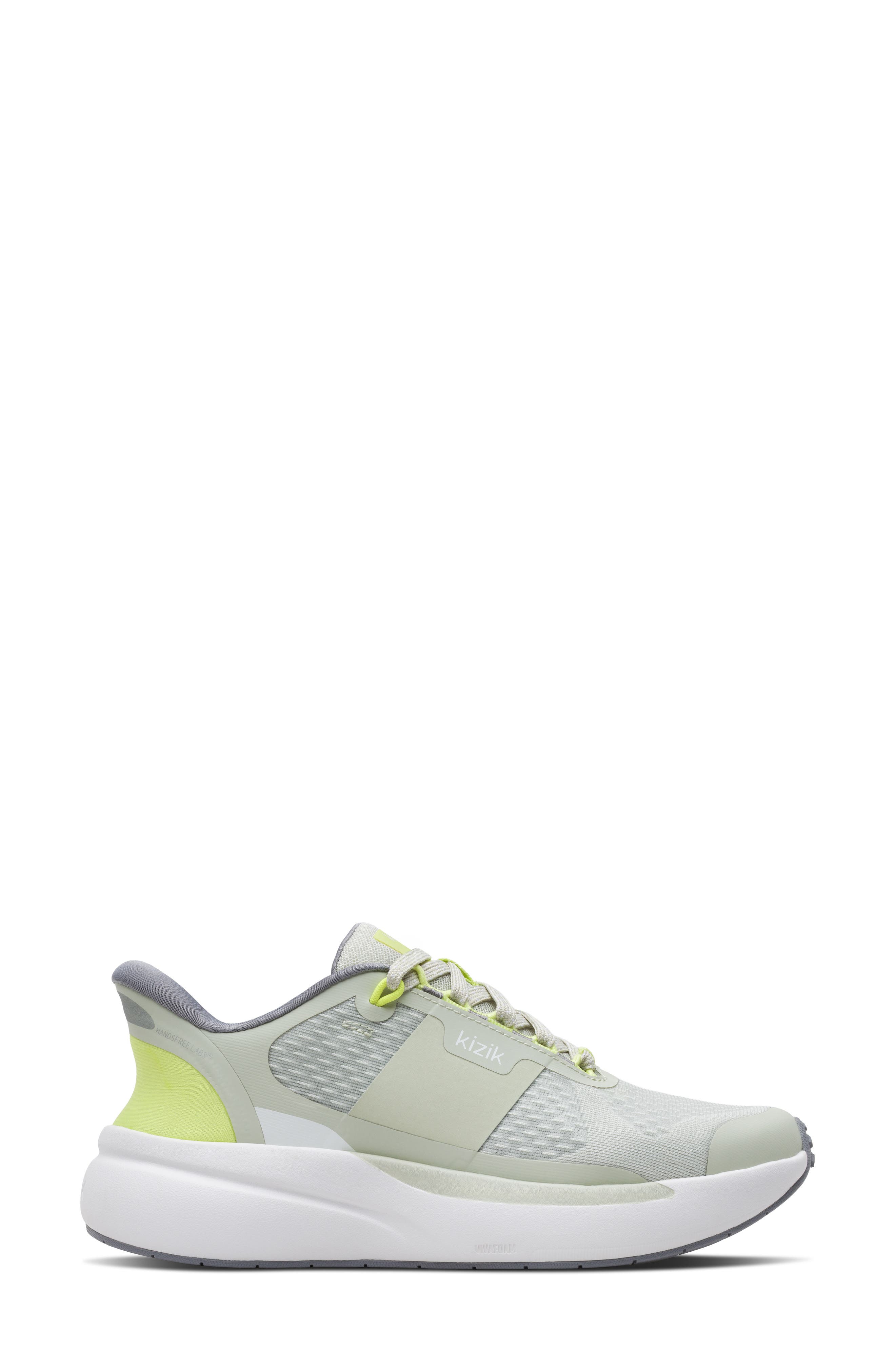 Kizik Freedom Run Sneaker, Alternate, color, Celadon Tint/Minced Quince