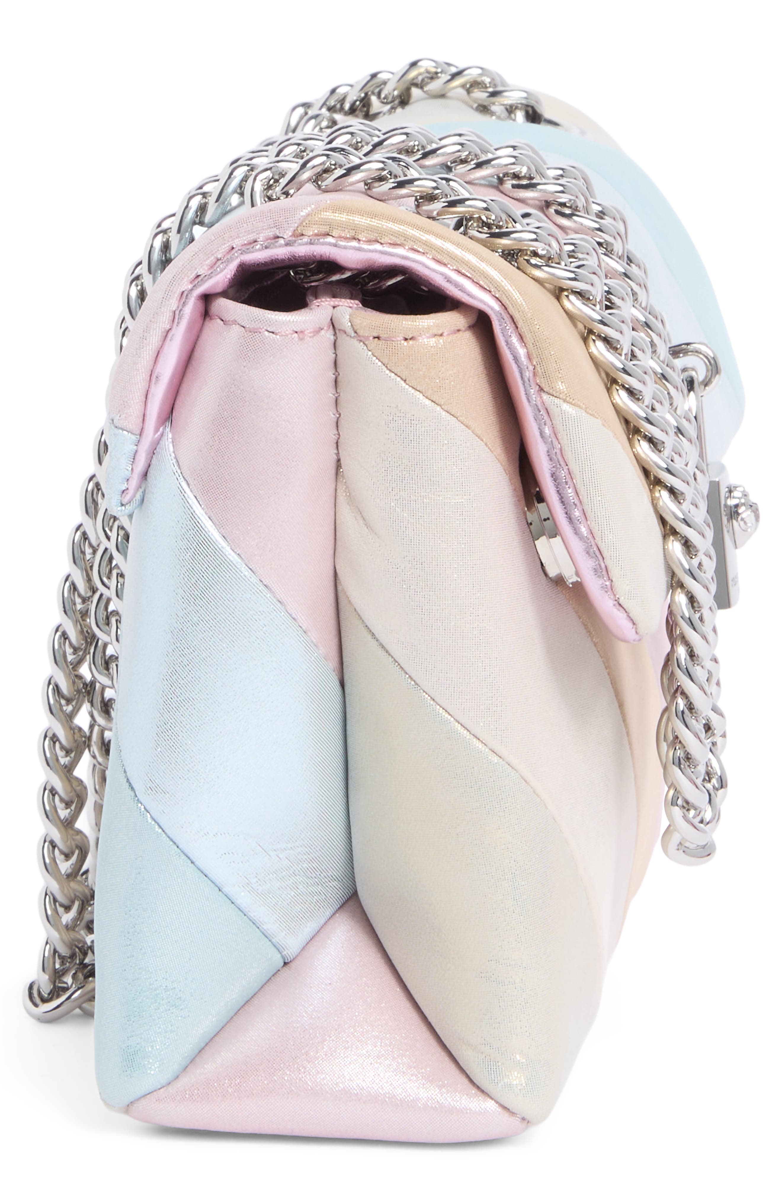 Kurt Geiger London Mini Brixton Shoulder Bag, Alternate, color, Pastel Combo
