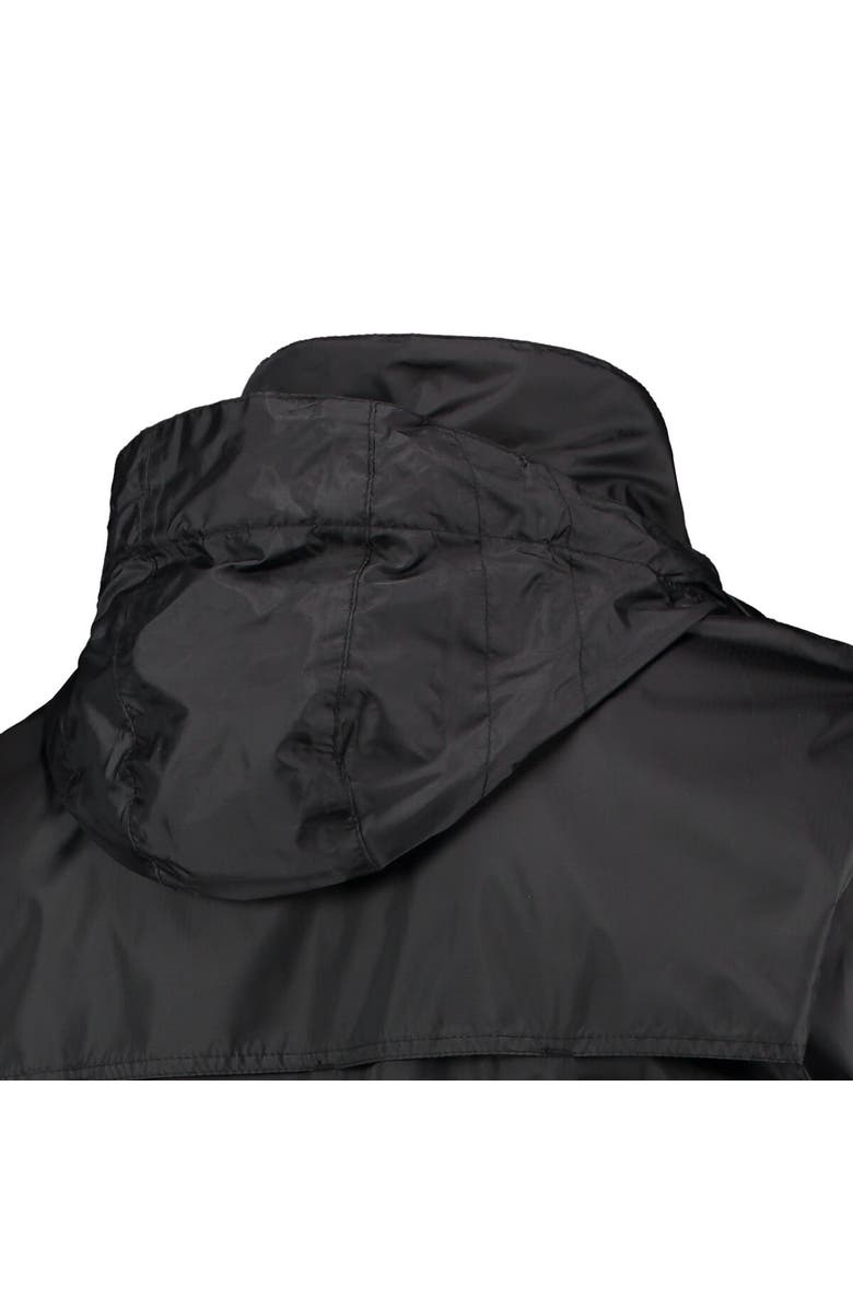 DUNBROOKE Men's Dunbrooke Black Philadelphia Eagles Circle Sportsman Waterproof Packable Lightweight Full-Zip Jacket, Alternate, color, 