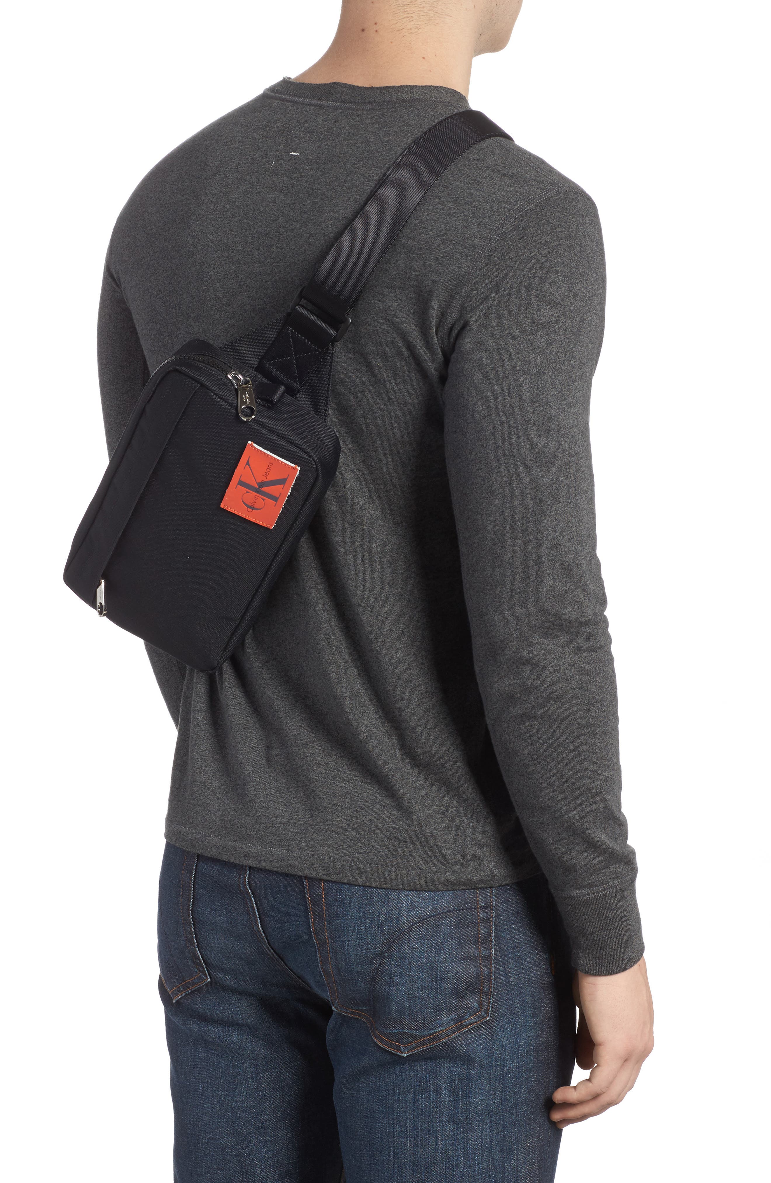 Calvin Klein Convertible Fanny Pack, Alternate, color, 