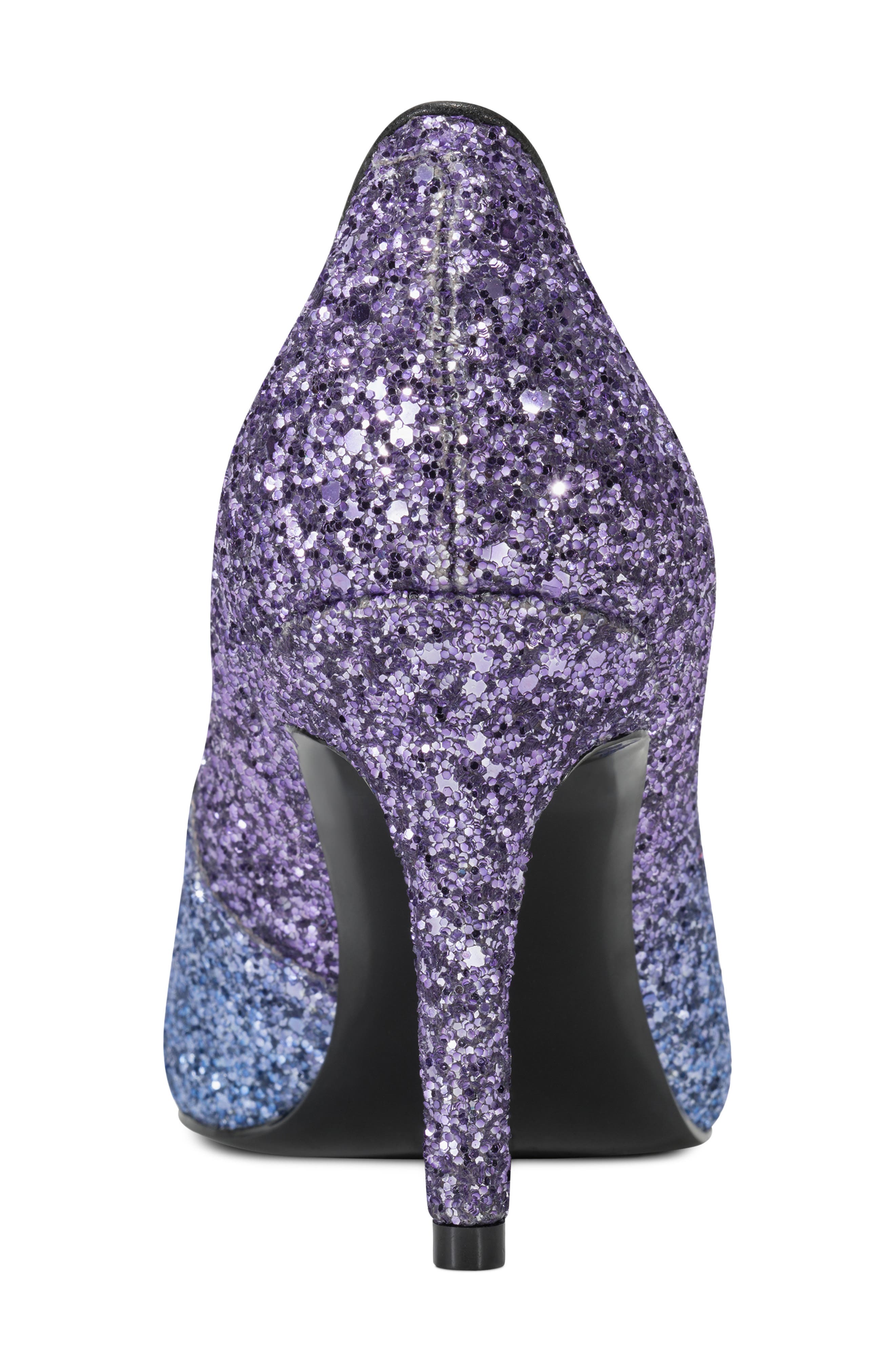Royale Ombré Glitter Pump, Alternate, color, PURPLE MULTI