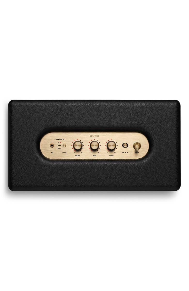 Marshall Stanmore III Bluetooth<sup>®</sup> Speaker, Alternate, color, Black