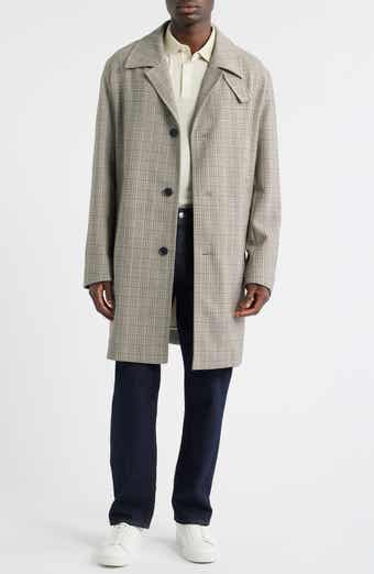 BOSS Clark Plaid Coat