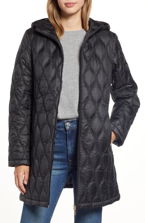 Quilted Water Resistant Coat