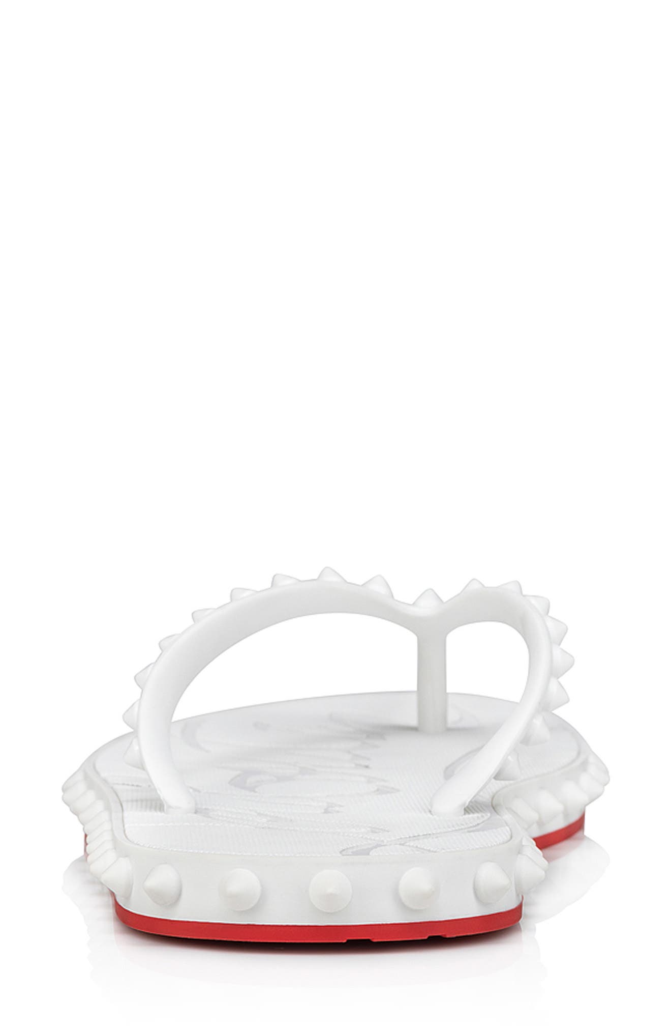 Super Loubi Flip Flop, Alternate, color, WHITE