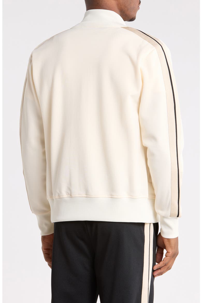 Classic Logo Track Jacket, Alternate, color, BUTTER/ BLACK