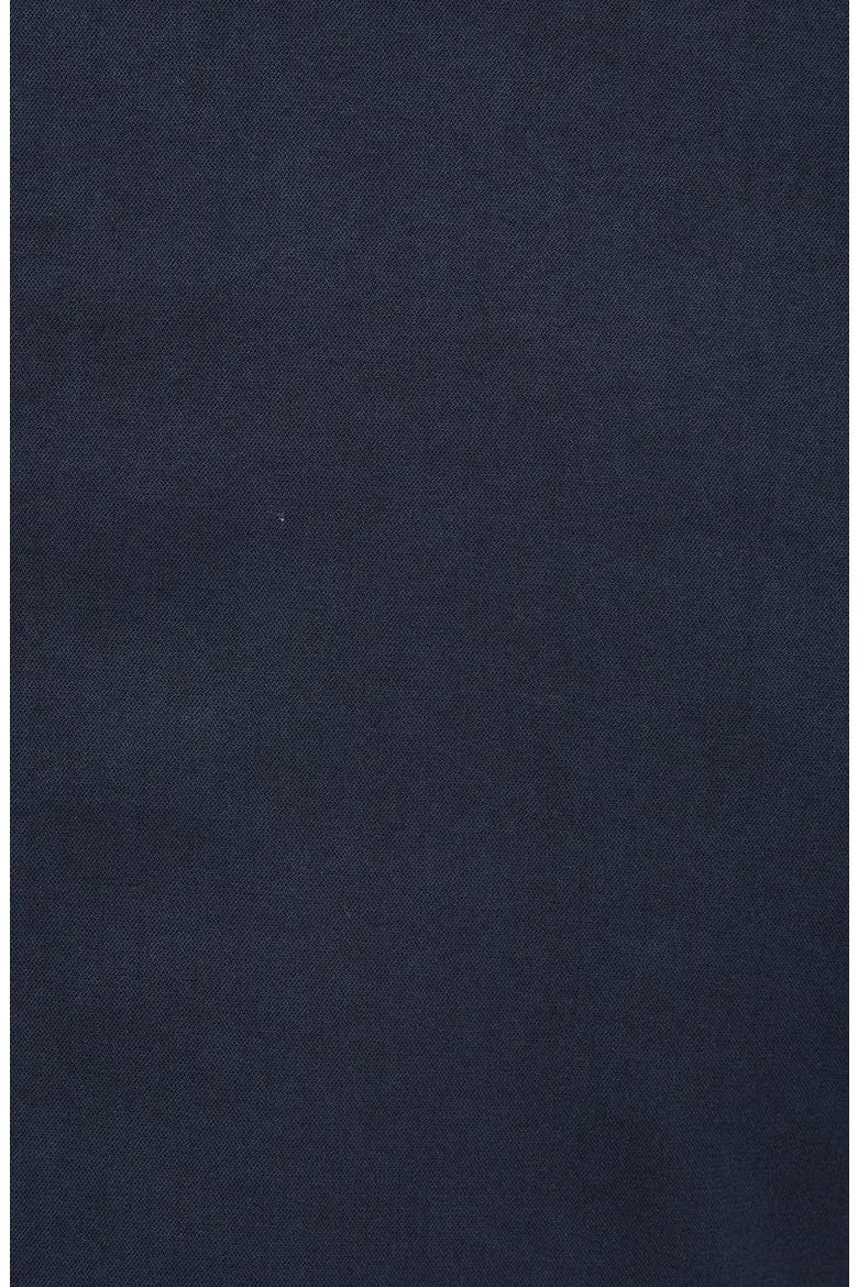 Trim Fit Cotton & Silk Sport Coat, Alternate, color, NAVY