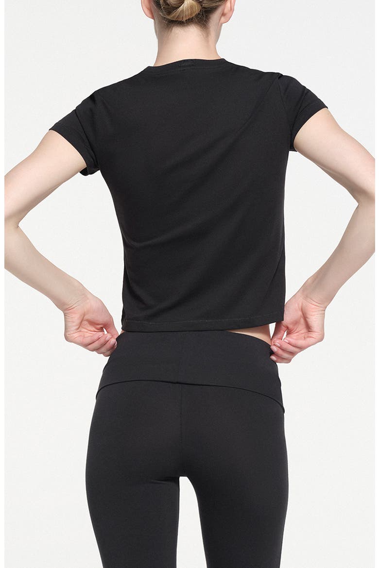 Relaxed Shrunken T-Shirt, Alternate, color, ONYX