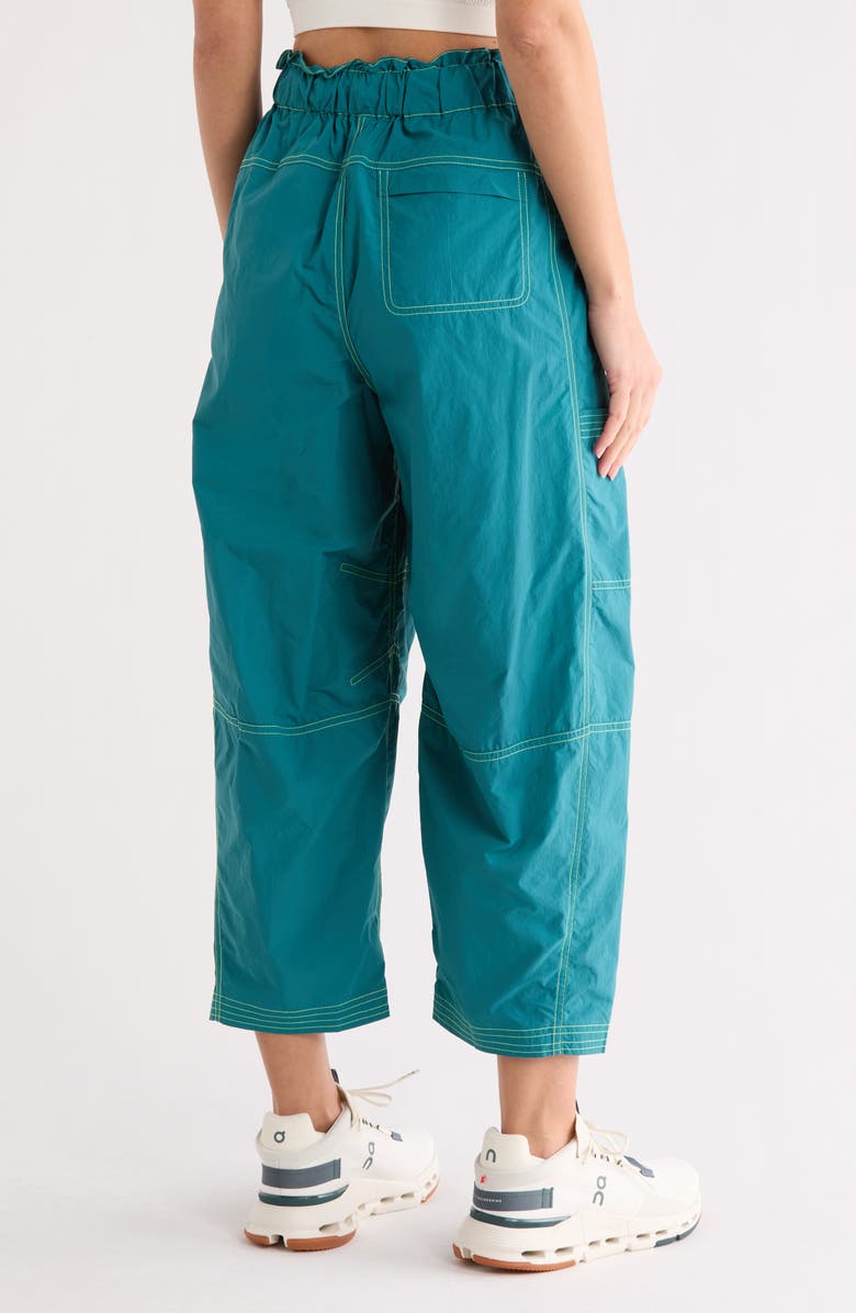 Free People FP Movement In The Wild Hiking Pants, Alternate, color, Turquoise