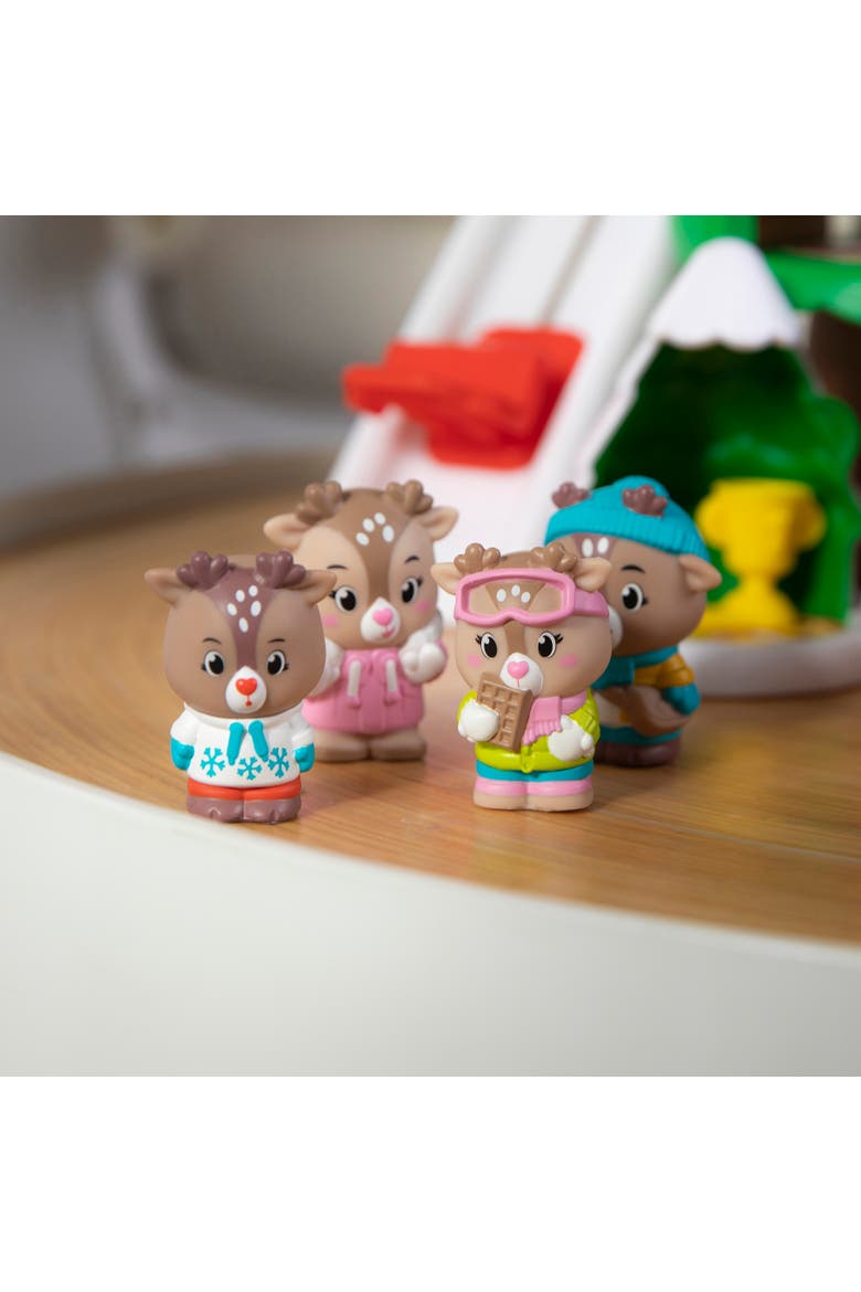 Gla Gla Reindeer Family 4 Mini Figures, 18Mo+, Alternate, color, Multicolored