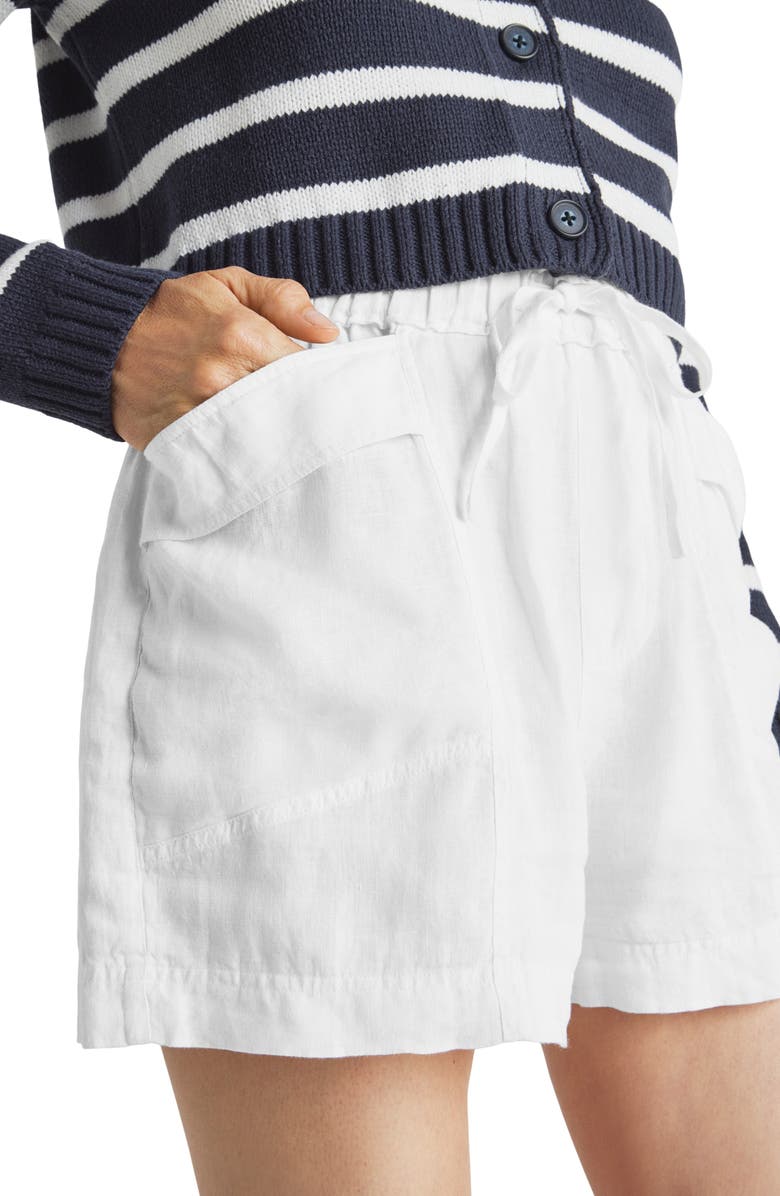 Splendid Stella Linen Shorts, Alternate, color,