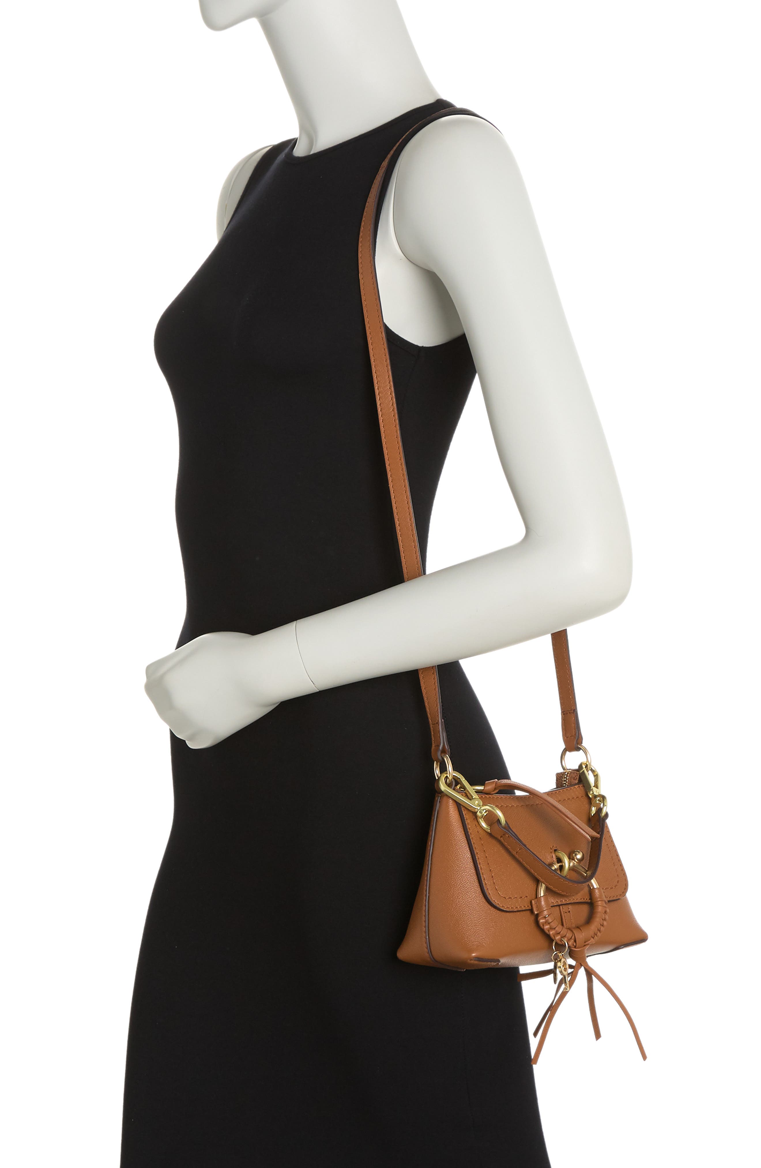 See by Chloé Mini Joan Leather Crossbody Bag, Alternate, color, 