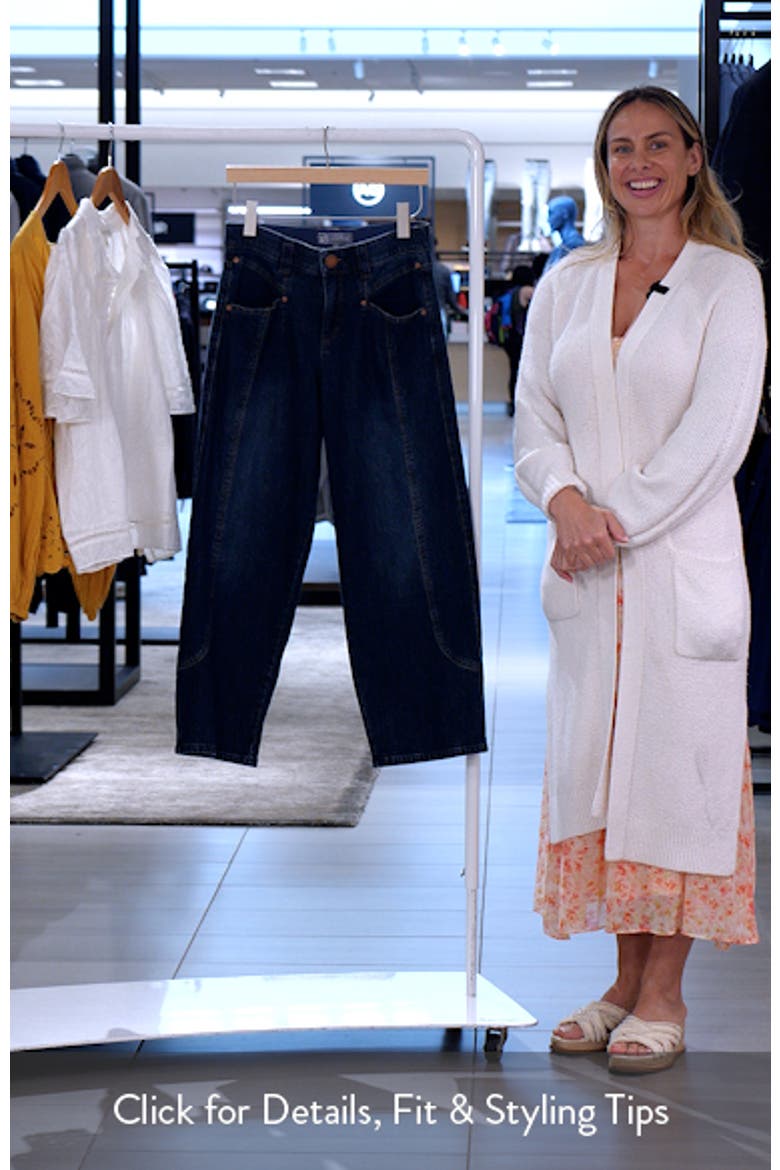 Wyatt High Waist Cuff Jeans video