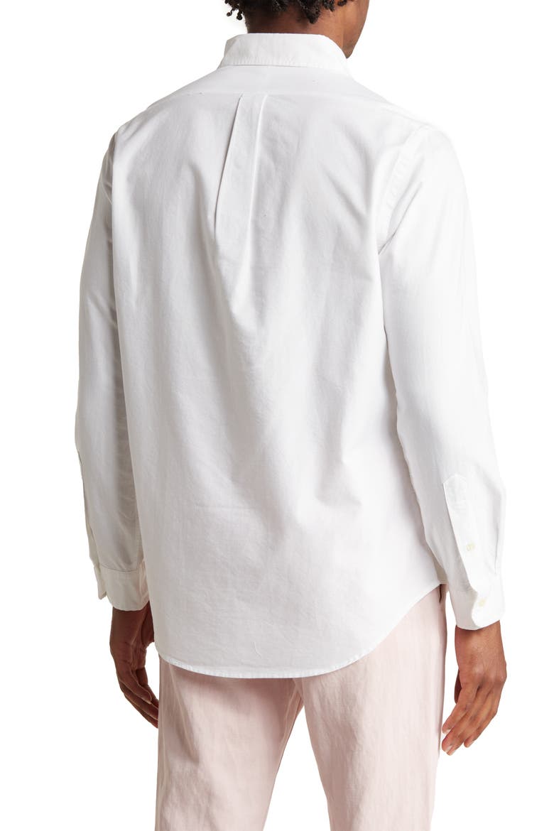 Oxford Button-Down Shirt, Alternate, color, WHITE