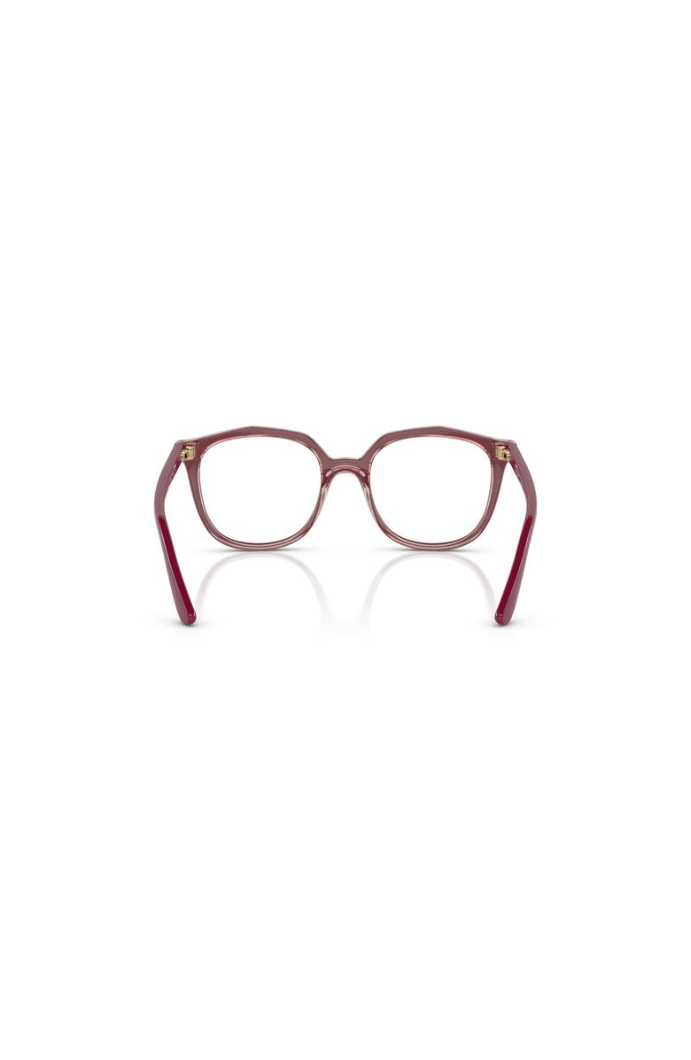Vogue Eyewear 45mm Irregular optical glasses, Alternate, color, Pink