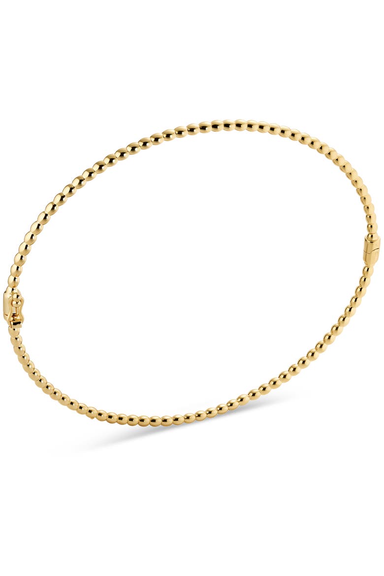 Beaded Ball Bangle Bracelet in 14K Gold, Alternate, color, Yellow Gold