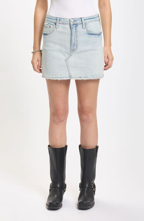 Malibu Denim Miniskirt