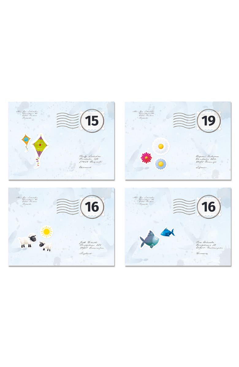 HABA Pio's Pigeon Post Board Game for Kids 5 & Up, A Fun Arithmetic Family Game and Stem Toy with Postcards and Mail, Alternate, color,