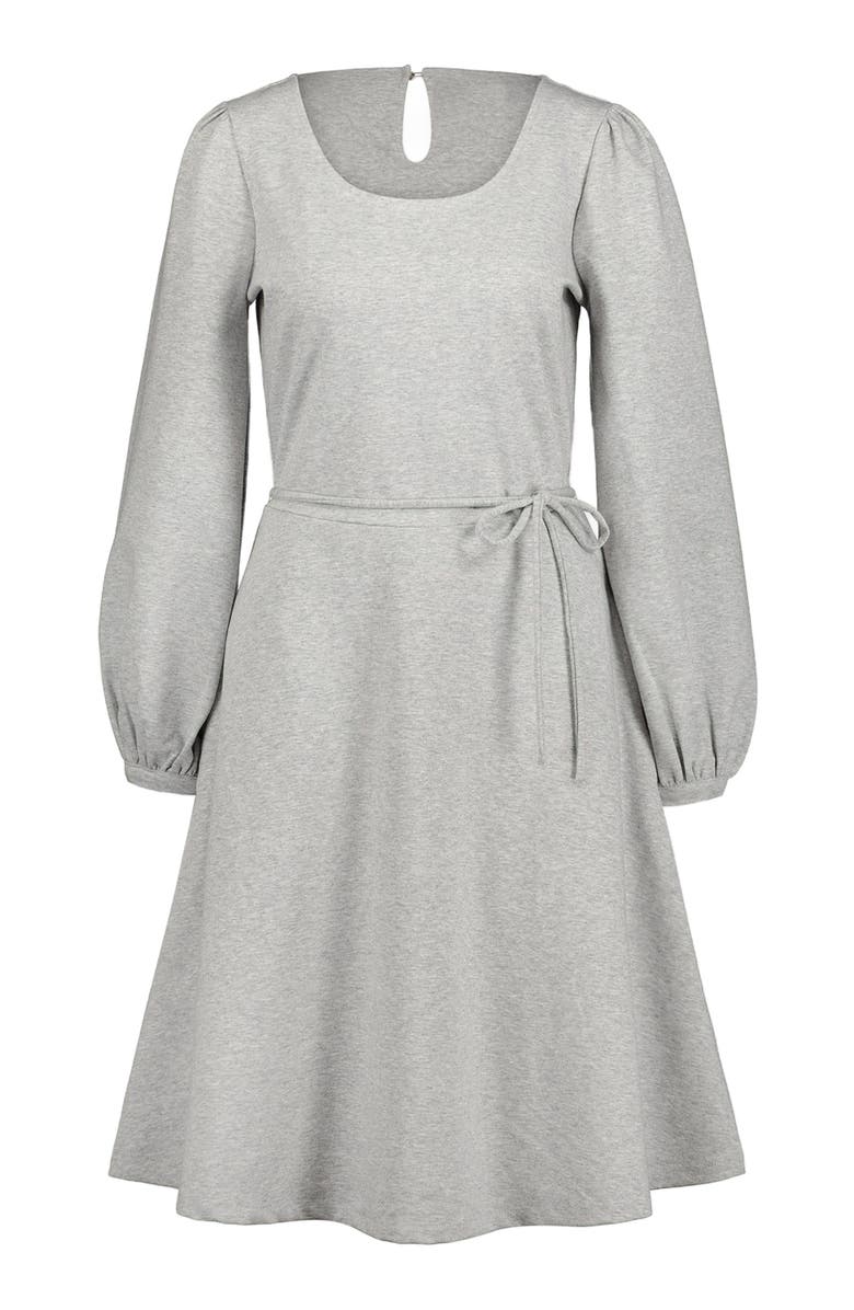 Hope & Henry Women's Fit and Flare Ponte Dress, Alternate, color, 