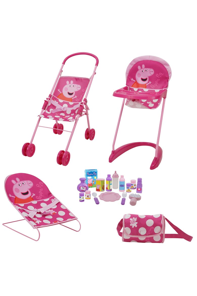 19 Piece Doll Sleep N' Play Set 3+, Main, color, Multicolored