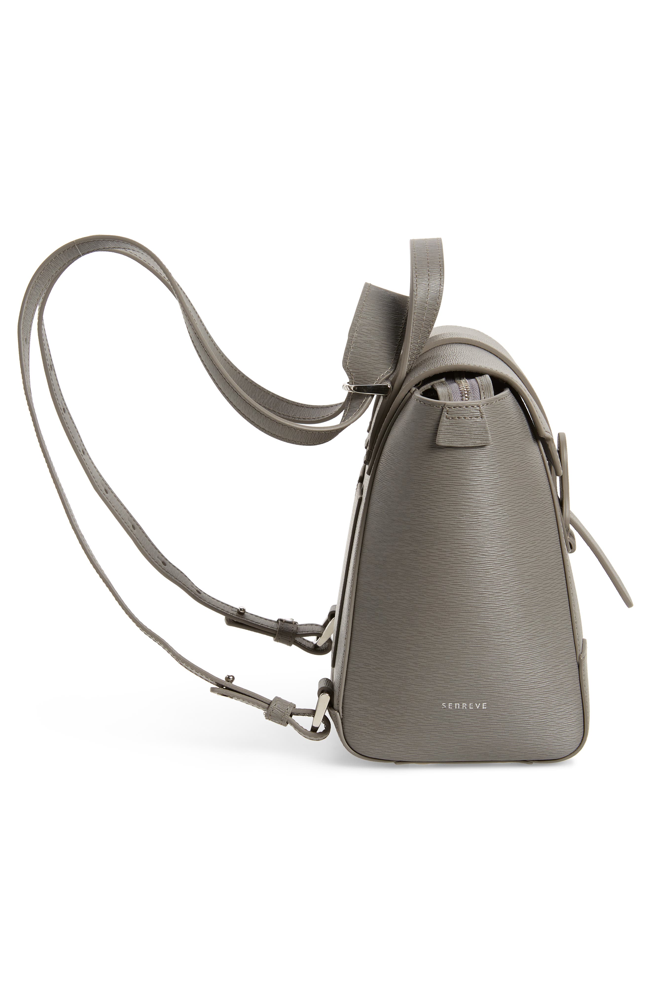 SENREVE Midi Maestra Leather Satchel, Alternate, color, 