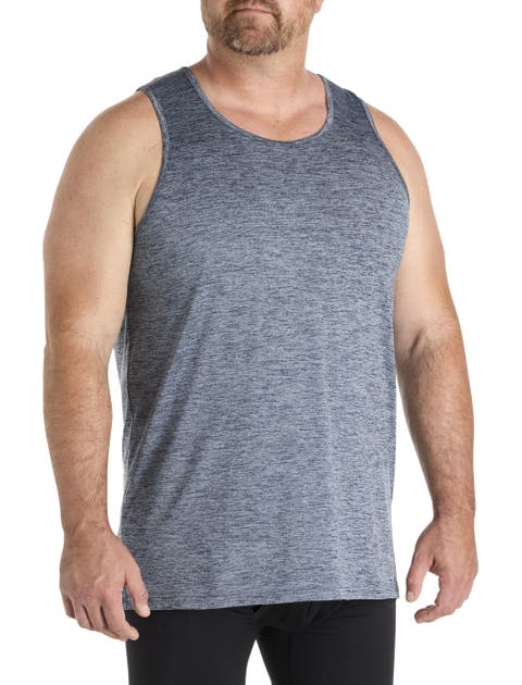 Big & Tall Moisture-Wicking Stretch Tank T-Shirt