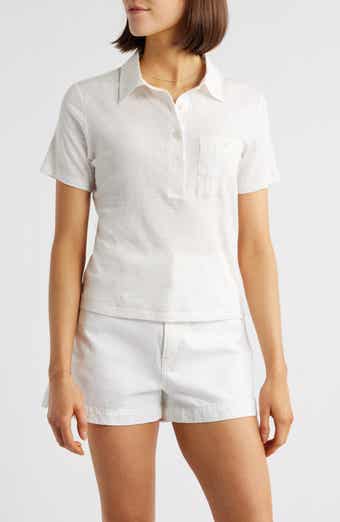The Caddy Stretch Linen Polo