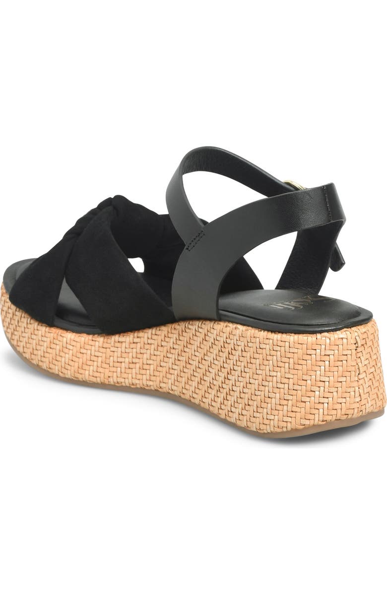Söfft Farah Basketweave Platform Sandal, Alternate, color,