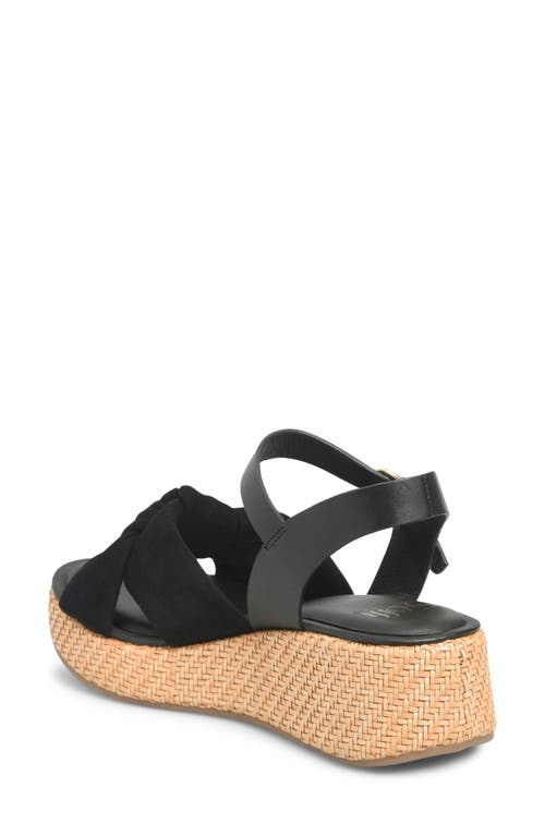 Söfft Farah Basketweave Platform Sandal