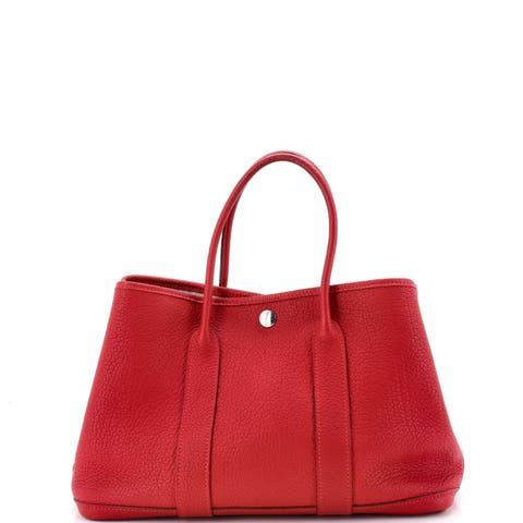 Garden Party Tote Leather 30