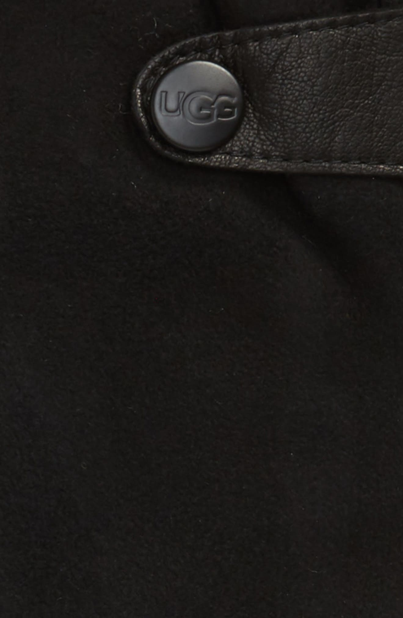 UGG® Genuine Shearling Lined Leather Tech Gloves (Men) | Nordstromrack